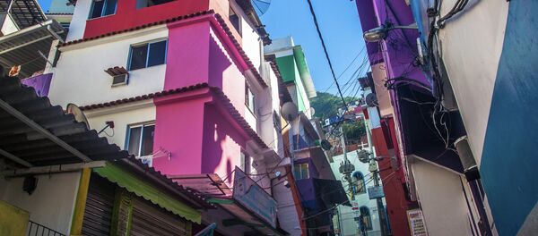 Morro Santa Marta no Rio de Janeiro, Brasil - Sputnik Brasil