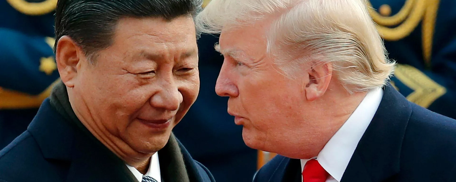 O então presidente americano, Donald Trump, e o presidente chinês, Xi Jinping, durante encontro (foto de arquivo) - Sputnik Brasil, 1920, 13.02.2025