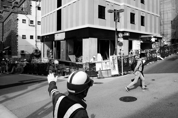 Construção de novo hotel no local onde antes se situava a Akasaka Weekly Mansion Construção de novo hotel no local onde antes se situava a Akasaka Weekly Mansion - Sputnik Brasil