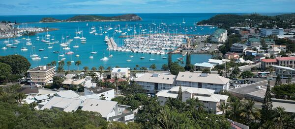 Vista geral da baía de Noumea, a capital da Nova Caledônia, um território francês no sul do Pacífico. - Sputnik Brasil
