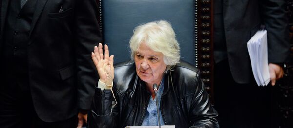 Lucia Topolansky, vice-presidente do Uruguai - Sputnik Brasil