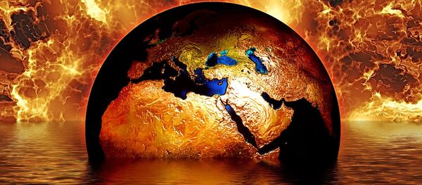 Terra em chamas (imagem referencial) - Sputnik Brasil