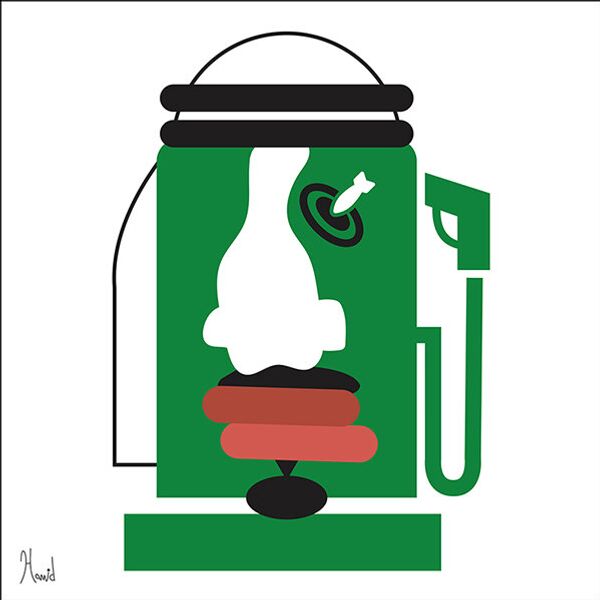 Obra de Hamidreza Hayyat Roshanaee. - Sputnik Brasil