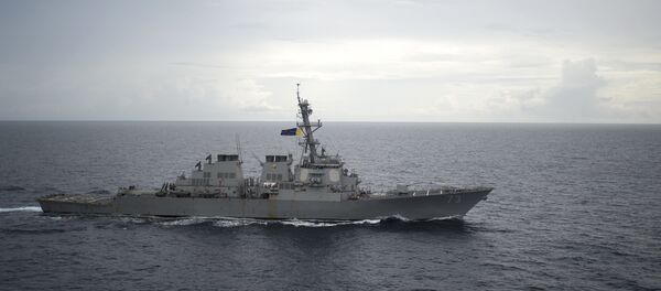Destróier norte-americano USS Decatur - Sputnik Brasil