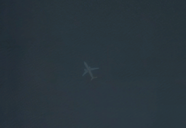 Captura de tela do Google Maps com suposto lugar onde britânico Robert Morton afirma ter encontrado um avião Captura de tela do Google Maps com suposto lugar onde britânico Robert Morton afirma ter encontrado um avião - Sputnik Brasil