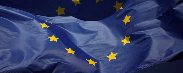 Bandeira da União Europeia - Sputnik Brasil