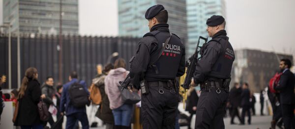 Polícia catalã em Barcelona, Espanha. (Arquivo) - Sputnik Brasil