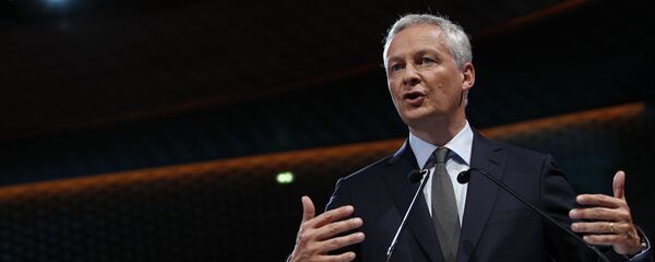 Ministro da Economia e das Finanças da França, Bruno Le Maire, 1 de setembro de 2017 - Sputnik Brasil