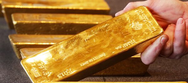 Barras de ouro (imagem de arquivo) - Sputnik Brasil