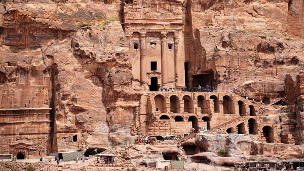 Cidade história de Petra, na Jordânia - Sputnik Brasil