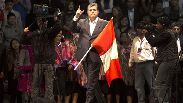 Alan García, antiguo presidente de Perú - Sputnik Brasil