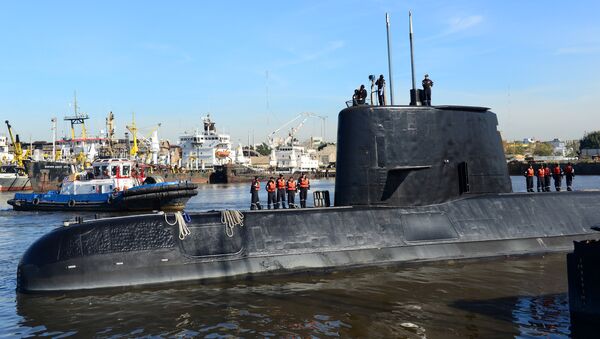 Submarino ARA San Juan (arquivo) - Sputnik Brasil