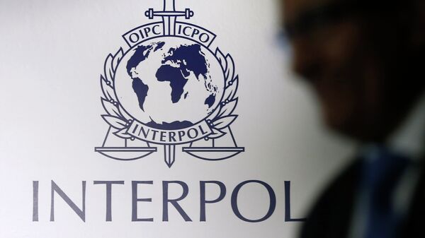 Interpol logo - Sputnik Brasil