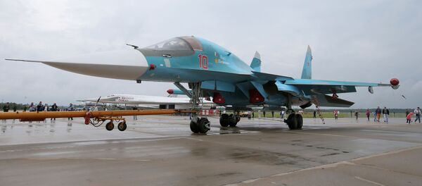 Caça-bombardeiro Su-34 - Sputnik Brasil
