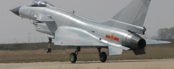 Caça chinês J-10 - Sputnik Brasil