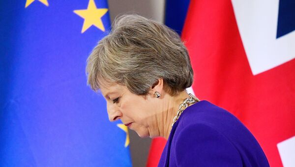 Britain's Prime Minister Theresa May - Sputnik Brasil