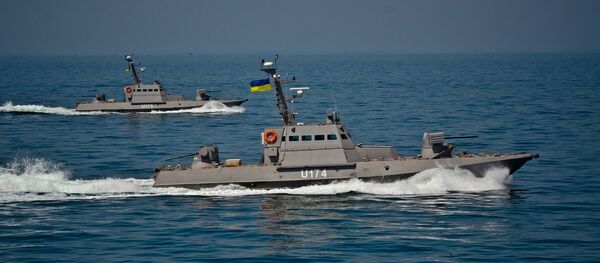 Lanchas Berdyansk e Akkerman do projeto Gyurza 58150 da Marinha da Ucrânia (foto de arquivo) Lanchas Berdyansk e Akkerman do projeto Gyurza 58150 da Marinha da Ucrânia (foto de arquivo) - Sputnik Brasil