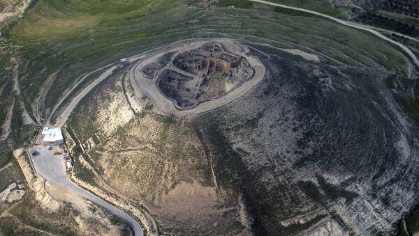 Heródio, um sítio arqueológico localizado a 12 km a sul de Jerusalém, no deserto da Judeia - Sputnik Brasil