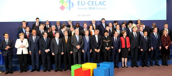 Foto oficial da Cúpula Celac–União Europeia. Foto oficial da Cúpula Celac–União Europeia. - Sputnik Brasil