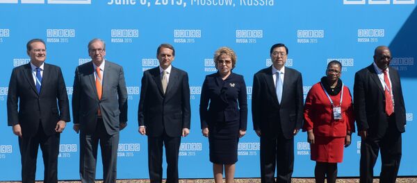Fórum parlamentar do BRICS em Moscou Fórum parlamentar do BRICS em Moscou - Sputnik Brasil