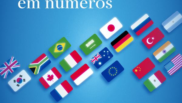 G20 em números - Sputnik Brasil