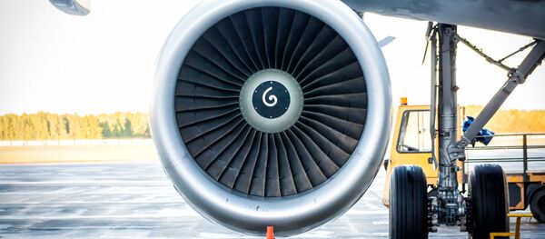Turbina de avião (imagem referencial) - Sputnik Brasil