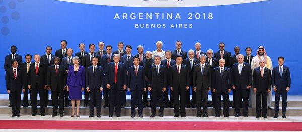Líderes do G20 Líderes do G20 - Sputnik Brasil