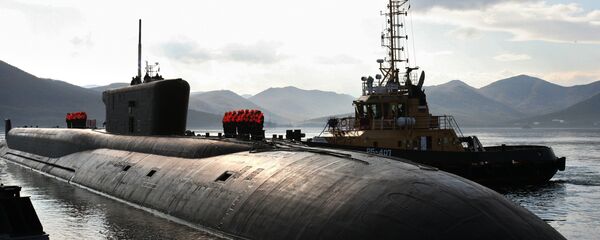 Submarino nuclear russo Vladimir do projeto 955 - Sputnik Brasil