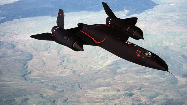 Avião de reconhecimento estratégico estadunidense SR-71A Blackbird - Sputnik Brasil