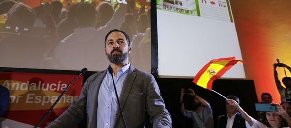 Santiago Abascal, el líder del partido Vox - Sputnik Brasil
