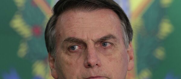 Jair Bolsonaro em Brasília. Jair Bolsonaro em Brasília. - Sputnik Brasil