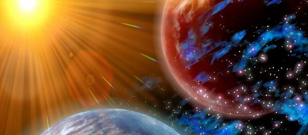 Sol afeta planetas ao seu redor (apresentação artística) - Sputnik Brasil