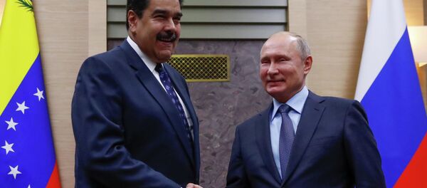 Encontro entre presidente russo, Vladimir Putin, e presidente venezuelano, Nicolás Maduro, 5 de dezembro de 2018 - Sputnik Brasil