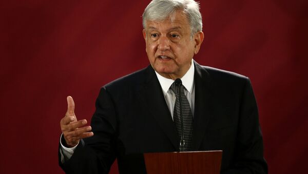 Andrés Manuel López Obrador, presidente de México - Sputnik Brasil