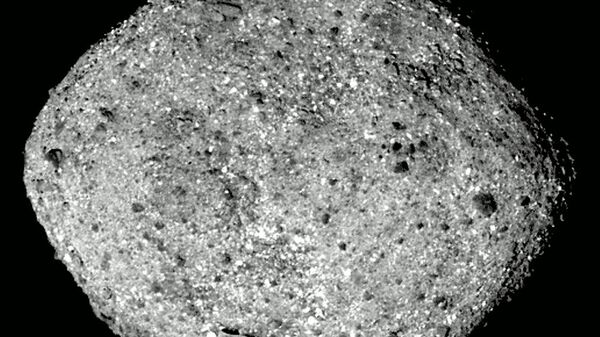 Imagem do asteroide Bennu captada pela sonda OSIRIS-REx, 3 de dezembro de 2018. - Sputnik Brasil