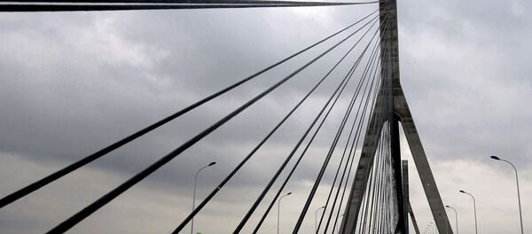 Ponte Donghai, localizada em Xangai, na China, possui mais de 30 quilômetros e é considerada a ponte marítima mais longa chinesa, 10 de dezembro de 2005 (imagem referencial) - Sputnik Brasil