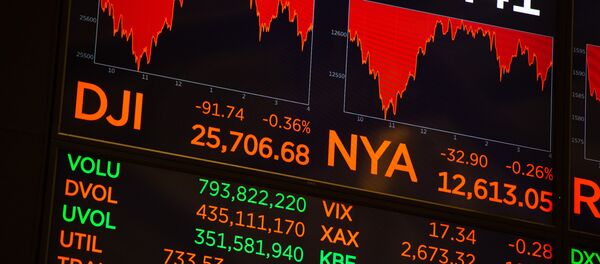 Bolsa de valores de Nova York, 17 de outubro 2018 - Sputnik Brasil
