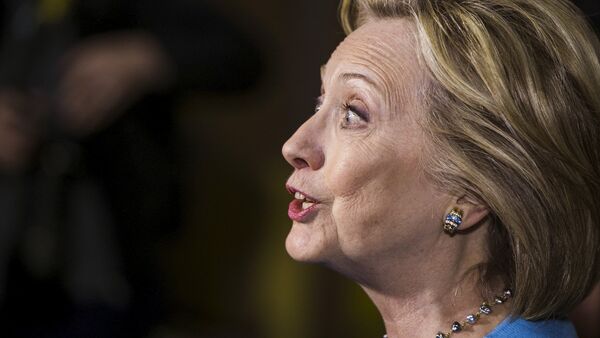 Hillary Clinton, candidata democrata para as eleições presidenciais de 2016 nos EUA. - Sputnik Brasil