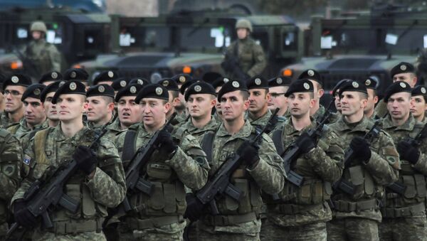 Forças de Segurança de Kosovo - Sputnik Brasil