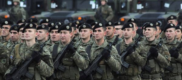 Forças de Segurança de Kosovo - Sputnik Brasil