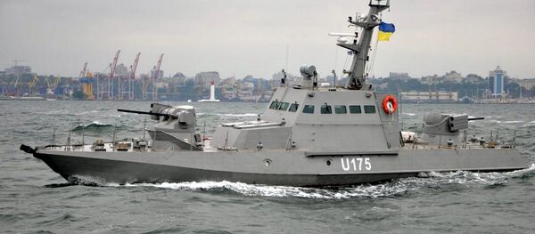 Lancha blindada de artilharia do projeto 58155 Gyurza-M da Marinha da Ucrânia - Sputnik Brasil