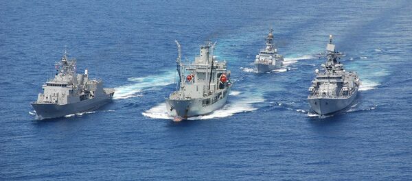 Navios indianos enviados à Malásia - Sputnik Brasil