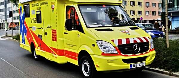 Ambulância na República Tcheca Ambulância na República Tcheca - Sputnik Brasil