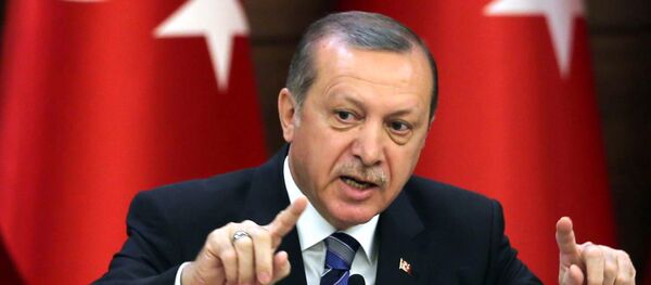 Presidente turco, Recep Tayyip Erdogan - Sputnik Brasil