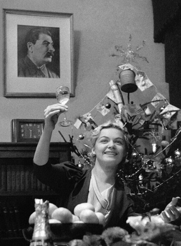 Feliz Ano Novo! Moscou, 1939 - Sputnik Brasil