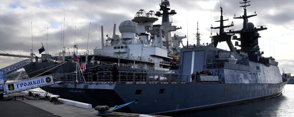 Corveta Gromky da Frota do Pacífico, Rússia, 25 de dezembro de 2018 - Sputnik Brasil