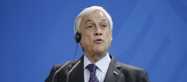 Sebastián Piñera, presidente do Chile - Sputnik Brasil