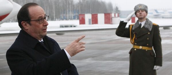 Presidente francês François Hollande - Sputnik Brasil