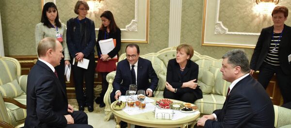 Encontro do quarteto de Normandia em Minsk - Sputnik Brasil