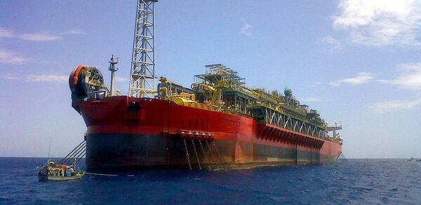 Plataforma da Petrobras Plataforma da Petrobras - Sputnik Brasil